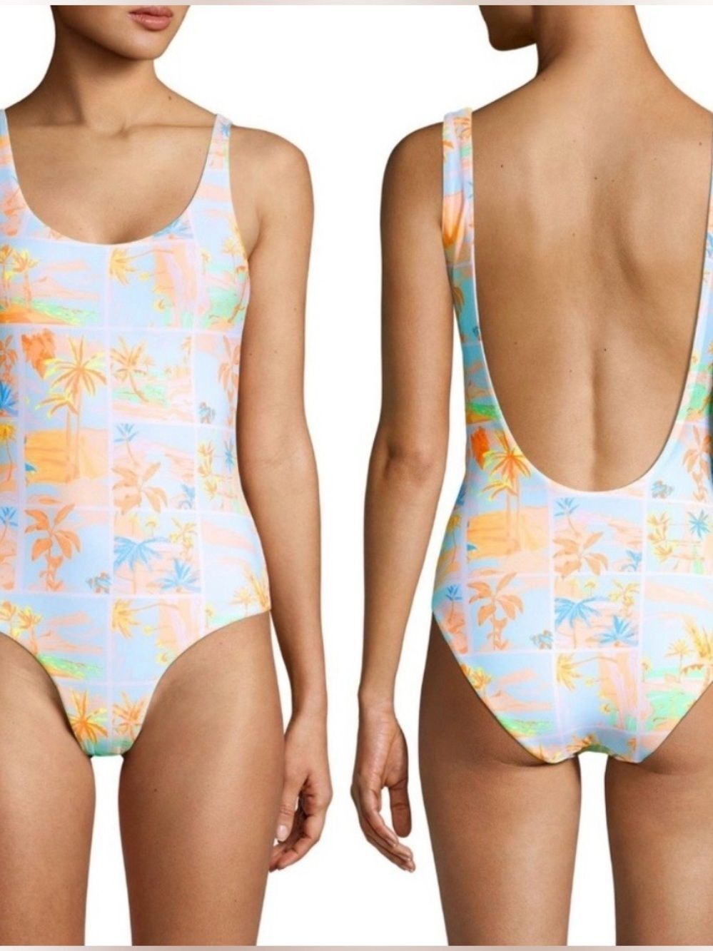 Onia Kelly One Piece Swimsuit Landscape $195 - Picture 1 of 7